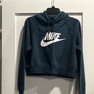 Nike Women's Dark Blue Hoodie